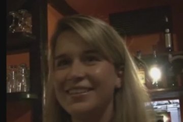 С шатенкой уединились на кухне